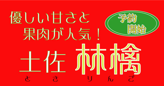 高知から贈る「土佐林檎」
